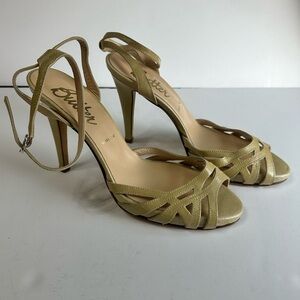 👠 Butter Brand Gold Heels - Made in Italy, Size 9 🌟